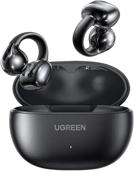 Écouteurs Bluetooth noirs en promotion