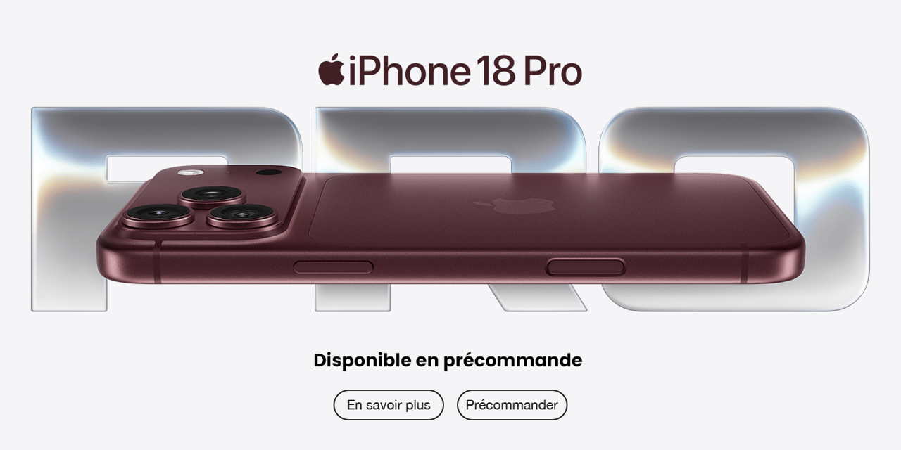 Précommande iPhone 18 PRO Chez Guest Markets